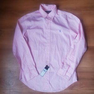 NWT Ralph Lauren Oxford Button Down Shirt Size Medium